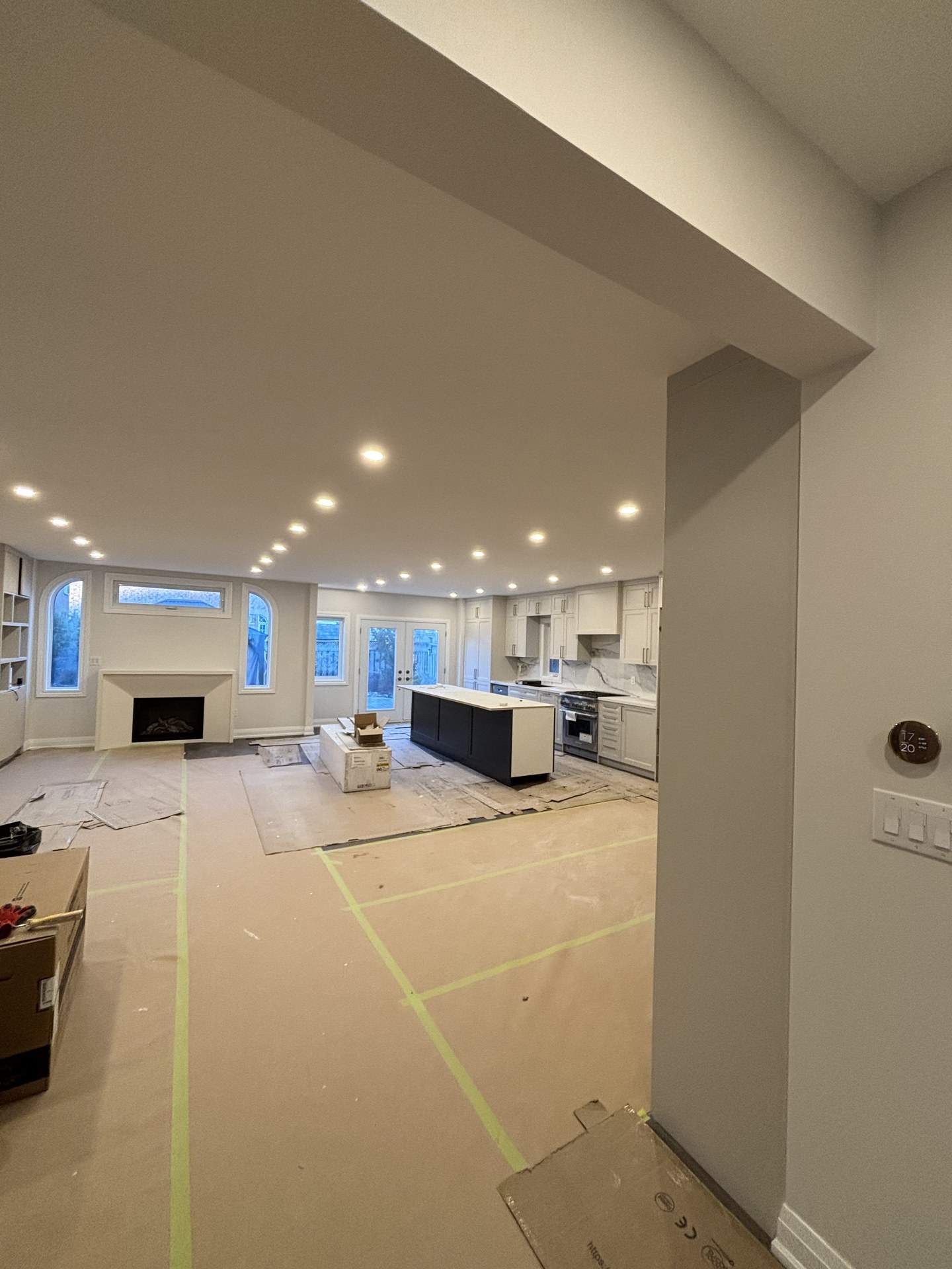 High-end bedroom suite interior remodeling